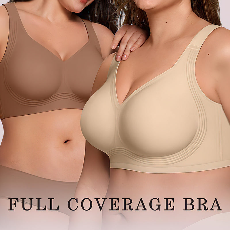 Comfortable Full-Coverage Jelly Smoothing Bra — Without Underwire