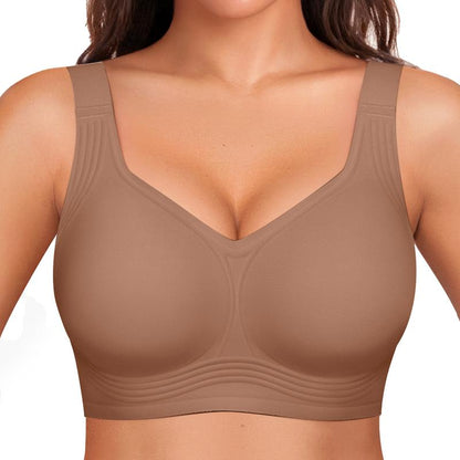 Comfortable Full-Coverage Jelly Smoothing Bra — Without Underwire