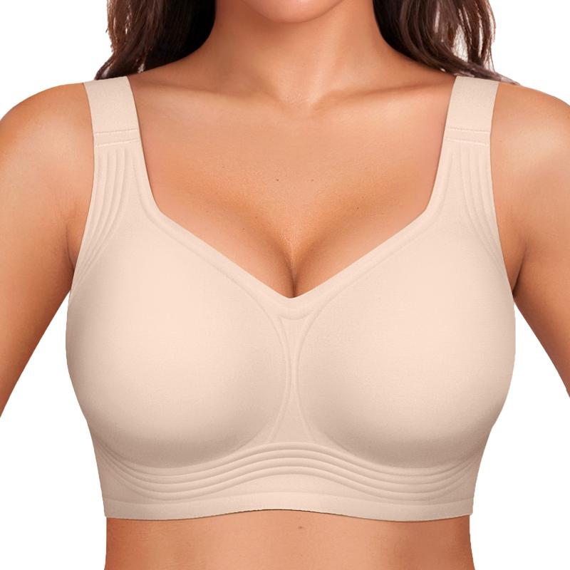 Comfortable Full-Coverage Jelly Smoothing Bra — Without Underwire