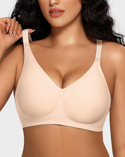 Seamless Soft Comfort Bra with Jelly Strip