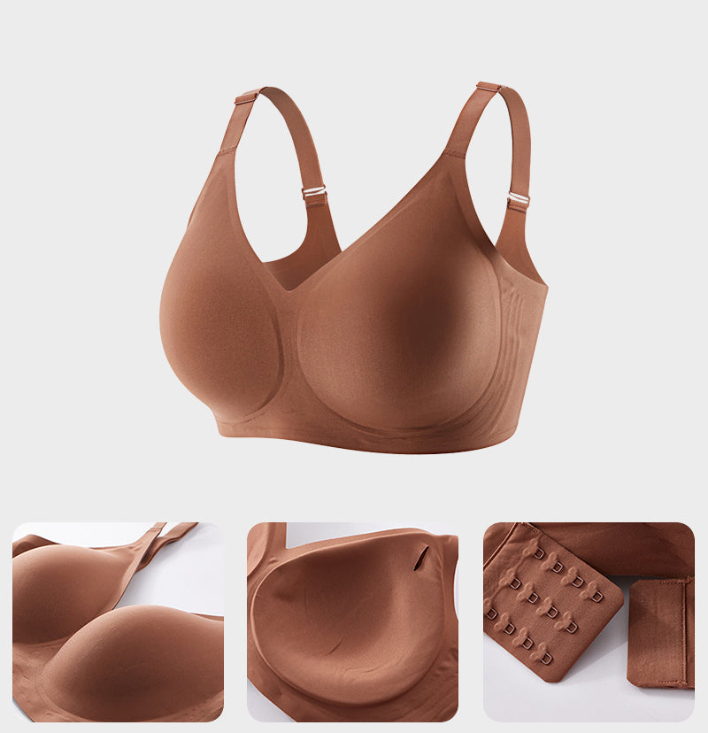 Seamless Soft Comfort Bra with Jelly Strip